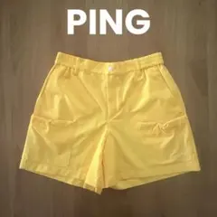 ping ショートパンツ　Ｌ　イエローのサムネイル