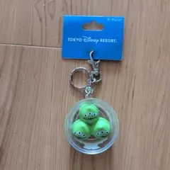 東京ディズニーリゾート リトルグリーンメン キーチェーン
