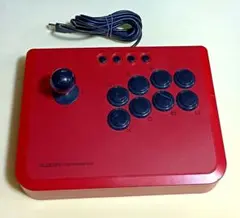 エレコム JC-GMAS01RD USBアーケードスティック レッド 動作確認済