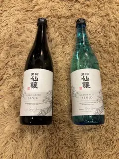 黒松仙醸 辛口純米酒 純米大吟醸酒 2本セットのサムネイル