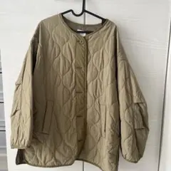 LOWRYSFARM キルティングジャケット カーキ