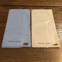CHRISTIAN AUARD コットンハンカチ 2枚セット