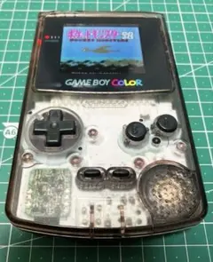 ゲームボーイカラー（純正クリアパープル） ips液晶