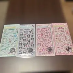 サンリオ3Dキャラクターステッカーセット（4シート）