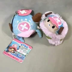 チョッパー 桜餅マスコット ワンピース　ONE PIECE ぬいぐるみ　ぼうしのサムネイル