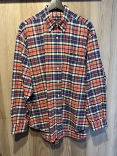 90s Ralph Lauren BIG SHIRT チェック シャツ M