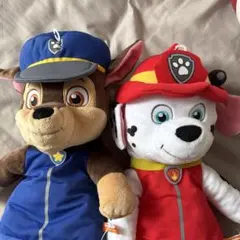 パウパトロール ぬいぐるみ チェイス マーシャル