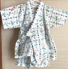 甚平 80 トンボ柄男の子用　セパレートタイプ