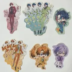 にじさんじ アニメイトカフェ ステッカー 3SKM エデン組