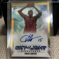 50枚限定 Vince Carter サインTOPPS NBA