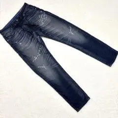 DIESELジョグジーンズ ダメージ加工NARROT-GB-NEイタリア製W28