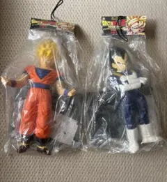 ドラゴンボールZ 孫悟空 ベジータ ソフビ　フィギュア
