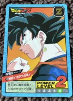 ドラゴンボールZ 悟空カード 隠しキラ