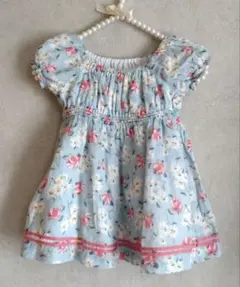 Ralph Laurenラルフローレン80~90cm 花柄チュニックワンピース