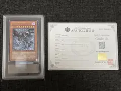 ARS10+ 真紅眼の闇竜 レリーフ 鑑定書付き - メルカリ