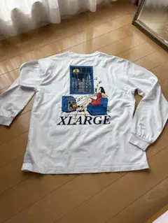 XLARGE イラスト長袖Tシャツ XL