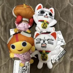 ダンダダンカバンに付けられるぬいぐるみ　コンプセット