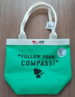 新品未使用　JIB スヌーピー バケツトートSS 　グリーン