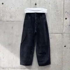 【MM6】バレルレッグデニム、ワイド(美品)