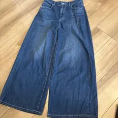 GU ワイドデニム
