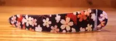 和風ヘアクリップ　桜　和柄