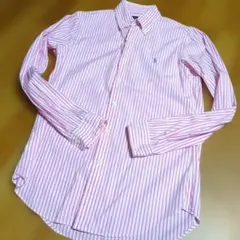 週末♪ラルフローレン☆ストライプシャツ　ユニセックス