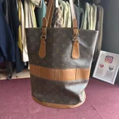 【人気モデル】ルイヴィトン モノグラム バケットPM バケツ型 廃盤