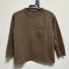 THE NORTH FACE 長袖カットソー 110 ブラウン