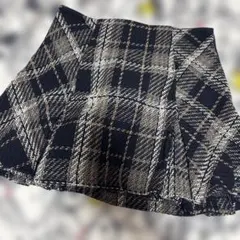 インパン裏地付ツイードミニスカート[tu1429]