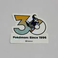 ポケモン メガフェスタ 30周年記念 ステッカー ジーランス 韓国限定