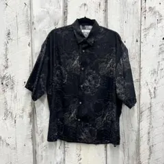 k.TAKEO KIKUCHI シアージャカードフラワーシャツ サイズ:3