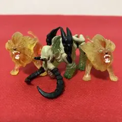 グレートアニマルカイザー闘獣録 デビルリボーン フィギュア ライオン ギカントス