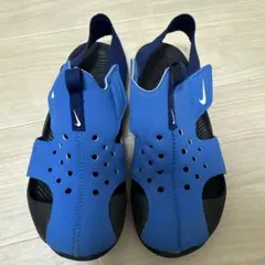 ［美品］Nike 青 サンダル 水陸両用　21センチ