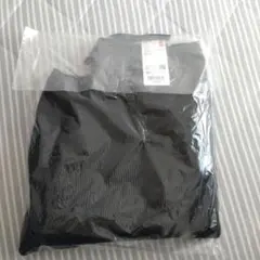 ユニクロ ウォッシャブルニットリブパンツ ブラック 3XL 丈長め