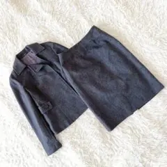 《ロペ》 (1) スカートセットアップ タイトスカート 日本製 クラシックモダン