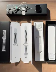 AppleWatch 6 GPS ナイキモデル シルバー44mm