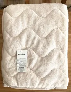 昭和西川/muatsu リバーシブルパットシーツ/Sサイズ