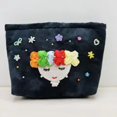 SALE価格❣️ハワイアンキルト❣️フラガールポーチ - メルカリ