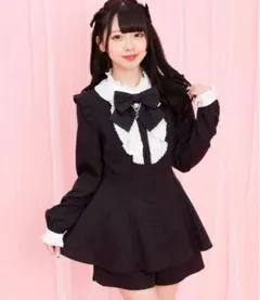 シークレットハニー アクセサリーリボンレースフリルセットアップ