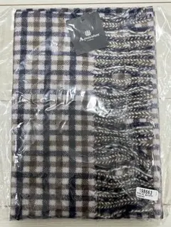 【未開封】アクアスキュータム　マフラー　ラムウール