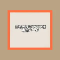 三毛天秤＠プロフ様 専用ページ