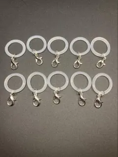 アンブレラマーカー10個セット（シルバー）