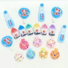 〈SP1〉お祭りSPセット　ネイルパーツまとめ売り