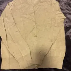 無印良品　ウール　シルク　カーディガン
