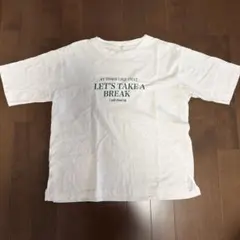 Samansa Mos2 blue ロゴTシャツ ホワイトのサムネイル