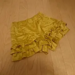 ★未使用品★ロペピクニック キュロットパンツ 38 サテンイエロー