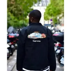 Supreme Cop Car Embroidered Work Jacket