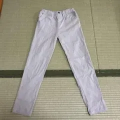 THE SHOP TK ライトグレー スリムフィットズボン　160㎝のサムネイル