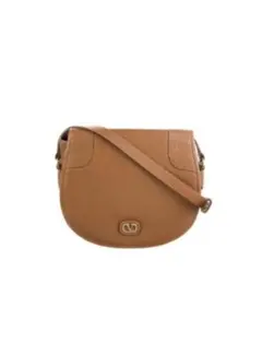 VALENTINO VLTN スマホショルダーバッグ ブラウン - メルカリ