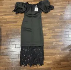 新品 ブラック ワンピース M